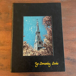 Ye Domesday Booke 1976 Georgetown University Illustrated Hard Cover